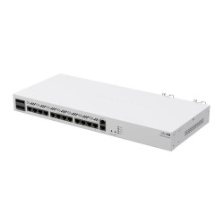 Маршрутизатор MIKROTIK CCR2116-12G-4S+ Cloud Core Router 2116-12G-4S+ with Amazon Annapurna Labs Alpine v3 AL73400 CPU (16-cores, 2GHz per core), 16GB RAM, 4xSFP+ cage, 13xGbit LAN, M.2 PCIe slot, RouterOS L6, 1U rackmount case, Dual PSU (007919)