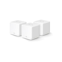 Бесшовный Mesh роутер Mercusys Halo H60X(3-pack) AX1500 10/100/1000BASE-TX белый (упак.:3шт)