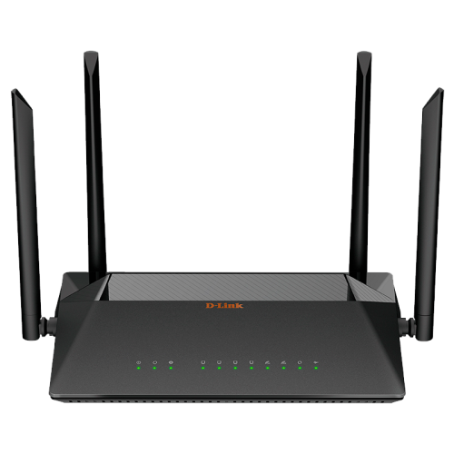 Роутер беспроводной D-Link DSL-245GR/R1A AC1200 ADSL2+/VDSL2 черный