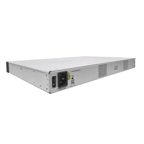 Маршрутизатор CISCO C8200L 1RU w/ 1 NIM slot and 4x 1 Gigabit Ethernet WAN ports, HSEC License key (enables upto 500Mbps IPsec traffic), 4GB DRAM, 8GB FLASH, fixed 100W AC power supply