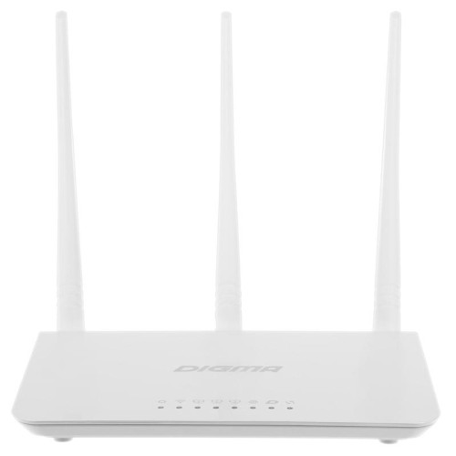 Роутер беспроводной Digma DWR-N302 N300 10/100BASE-TX белый