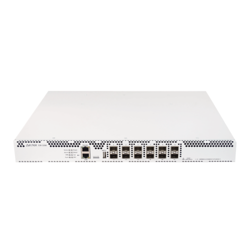 Сервисный маршрутизатор ESR-3200, 12хEthernet 1000BASE-X/10GBASE-R/25GBASE-R, 16, 32 или 48 ГБ RAM, 1 слот для SD-карт, 2 слота для модулей питания