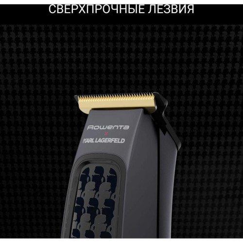 Машинка для стрижки/ Машинка для стрижки Rowenta Cut & Style KL TN182LF0 черный (насадок в компл:3шт)