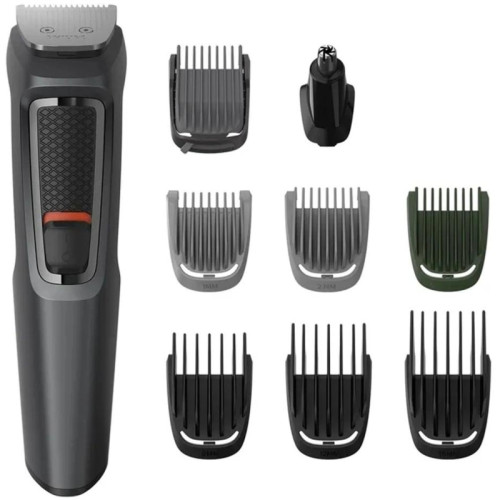 Триммер/ Триммер Philips Series 3000 MG3747/13 серый (насадок в компл:9шт)