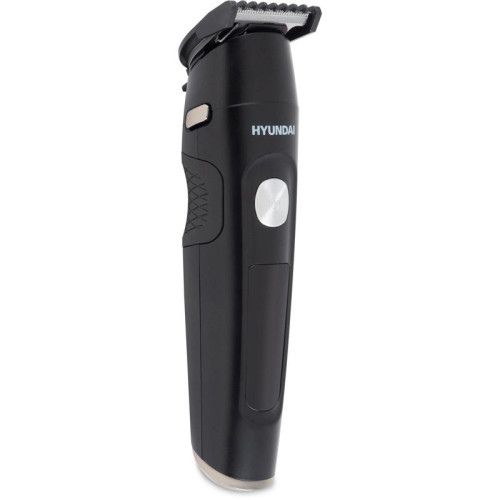 Машинка для стрижки/ Машинка для стрижки Hyundai H-HC7120 черный/серебристый 5Вт (насадок в компл:10шт)