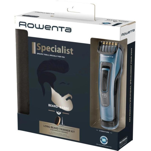 Триммер/ Триммер Rowenta Signature TN4500F4 синий (насадок в компл:2шт)