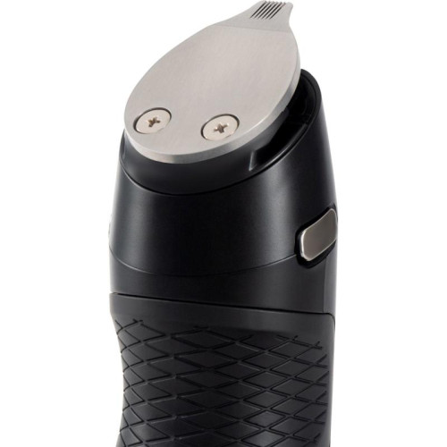 Машинка для стрижки/ Машинка для стрижки Hyundai H-HC7120 черный/серебристый 5Вт (насадок в компл:10шт)