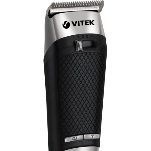 Машинка для стрижки/ Машинка для стрижки Vitek VT-1364 разноцветный 5Вт (насадок в компл:4шт)