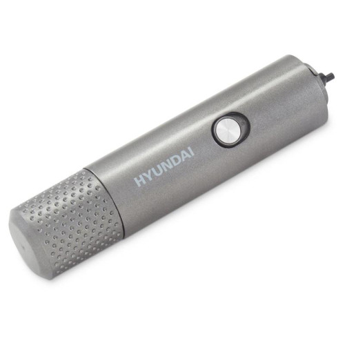 Триммер/ Триммер Hyundai H-HT6010 графитовый/черный (насадок в компл:3шт)