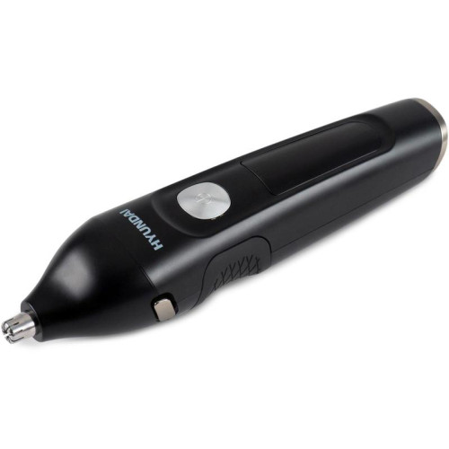 Машинка для стрижки/ Машинка для стрижки Hyundai H-HC7120 черный/серебристый 5Вт (насадок в компл:10шт)