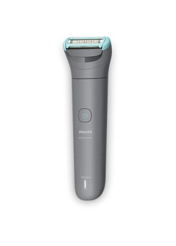 Триммер/ Триммер Philips Series 3000 BG3485/15 серый/бирюзовый (насадок в компл:3шт)
