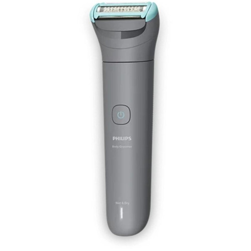 Триммер/ Триммер Philips Series 3000 BG3485/15 серый/бирюзовый (насадок в компл:3шт)