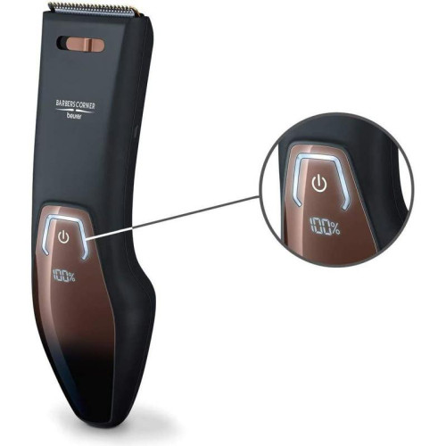 Машинка для стрижки/ Машинка для стрижки Beurer HR5000 черный (насадок в компл:2шт)