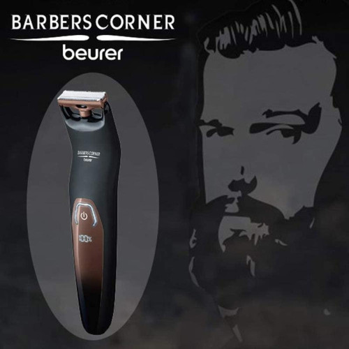 Триммер/ Триммер Beurer HR6000 черный (насадок в компл:1шт)