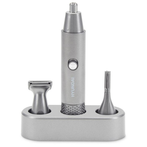 Триммер/ Триммер Hyundai H-HT6010 графитовый/черный (насадок в компл:3шт)