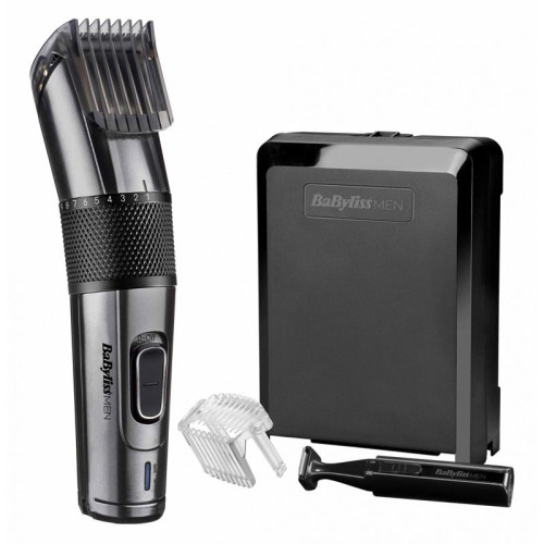 Машинка для стрижки/ Машинка для стрижки Babyliss E978E черный (насадок в компл:2шт)