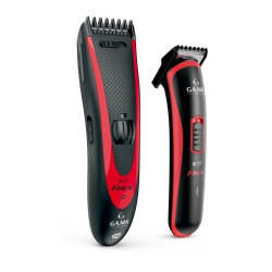 Машинка для стрижки/ Машинка для стрижки Ga.Ma R642 - HF + R727 - HF черный/красный (насадок в компл:2шт)