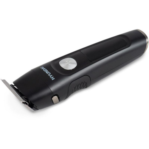 Машинка для стрижки/ Машинка для стрижки Hyundai H-HC7120 черный/серебристый 5Вт (насадок в компл:10шт)