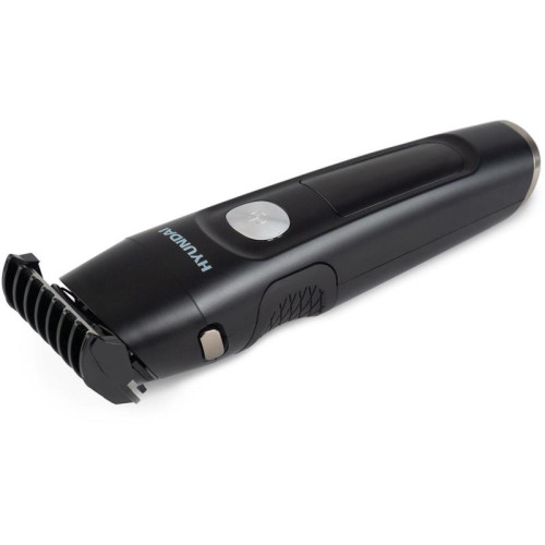 Машинка для стрижки/ Машинка для стрижки Hyundai H-HC7120 черный/серебристый 5Вт (насадок в компл:10шт)