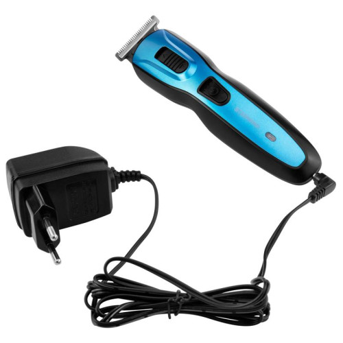 Машинка для стрижки/ Машинка для стрижки Starwind SHC 4379 синий/черный 3Вт (насадок в компл:9шт)