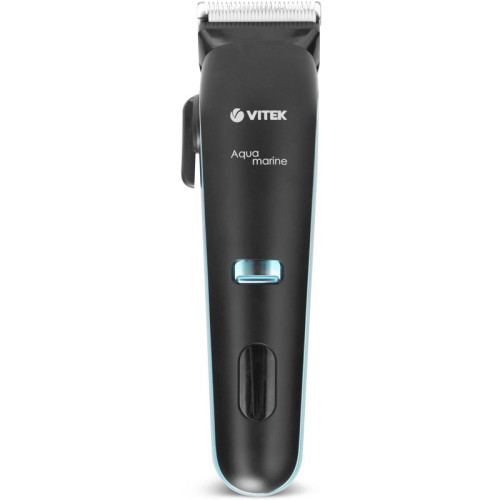 Машинка для стрижки/ Машинка для стрижки Vitek Aquamarine VT-1353 разноцветный 4Вт (насадок в компл:6шт)