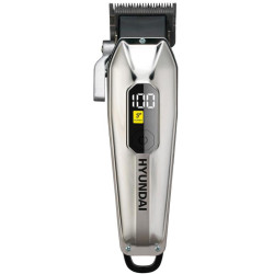 Машинка для стрижки/ Машинка для стрижки Hyundai H-HC7110 серебристый/черный 5Вт (насадок в компл:6шт)