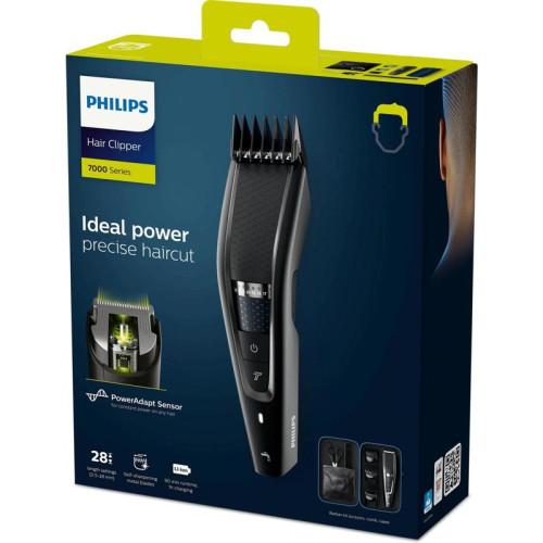 Машинка для стрижки/ Машинка для стрижки Philips HC7650/15 черный
