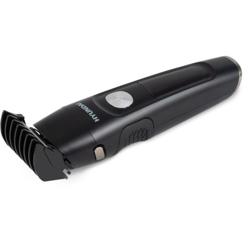 Машинка для стрижки/ Машинка для стрижки Hyundai H-HC7120 черный/серебристый 5Вт (насадок в компл:10шт)