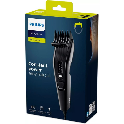 Машинка для стрижки Philips/ Машинка для стрижки Philips HC3510/15 Машинка для стрижки волос. 13 установок длины, питание от сети.