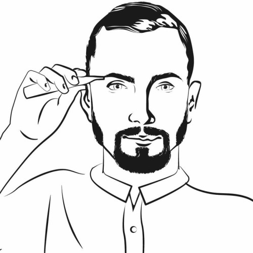 Триммер/ Триммер Beurer HR2000 черный (насадок в компл:1шт)