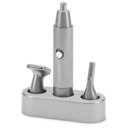 Триммер/ Триммер Hyundai H-HT6010 графитовый/черный (насадок в компл:3шт)