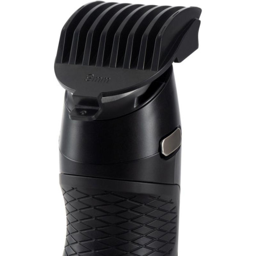 Машинка для стрижки/ Машинка для стрижки Hyundai H-HC7120 черный/серебристый 5Вт (насадок в компл:10шт)