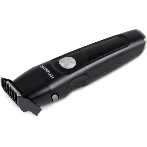 Машинка для стрижки/ Машинка для стрижки Hyundai H-HC7120 черный/серебристый 5Вт (насадок в компл:10шт)