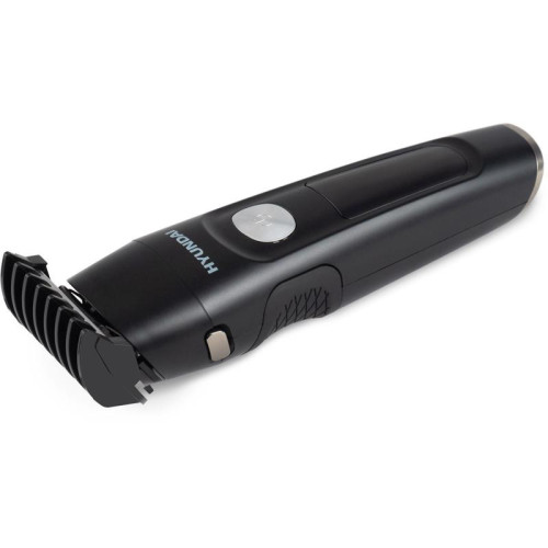 Машинка для стрижки/ Машинка для стрижки Hyundai H-HC7120 черный/серебристый 5Вт (насадок в компл:10шт)