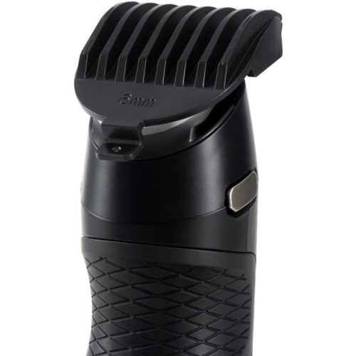 Машинка для стрижки/ Машинка для стрижки Hyundai H-HC7120 черный/серебристый 5Вт (насадок в компл:10шт)