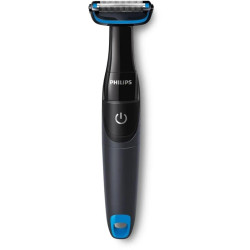 Триммер/ Триммер Philips Series 1000 BG1024/16 черный/голубой (насадок в компл:1шт)