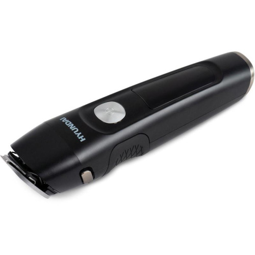 Машинка для стрижки/ Машинка для стрижки Hyundai H-HC7120 черный/серебристый 5Вт (насадок в компл:10шт)