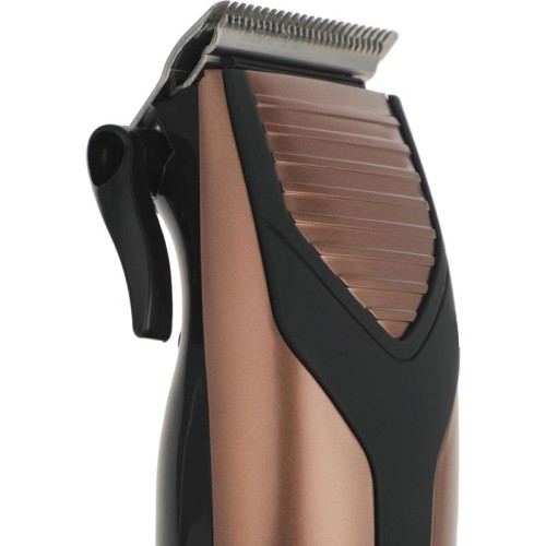 Машинка для стрижки/ Машинка для стрижки Centek CT-2113 коричневый/черный 12Вт (насадок в компл:4шт)