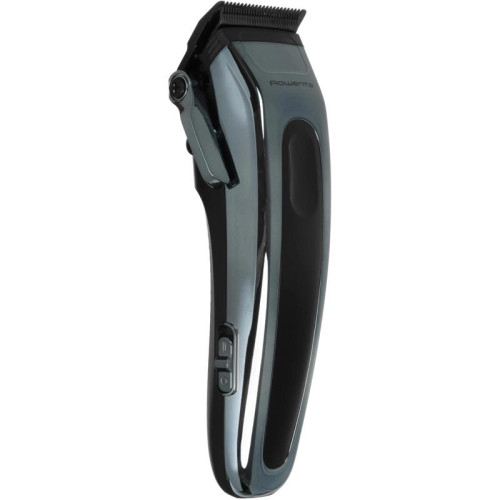 Машинка для стрижки/ Машинка для стрижки Rowenta TN1551E0 серебристый/черный (насадок в компл:12шт)