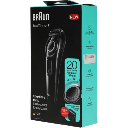Триммер/ Триммер Braun BT3322 черный (насадок в компл:1шт) Триммер/ Триммер Braun BT3322 черный (насадок в компл:1шт)
