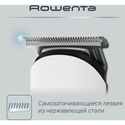 Триммер/ Триммер Rowenta TN8961F4 белый (насадок в компл:9шт)
