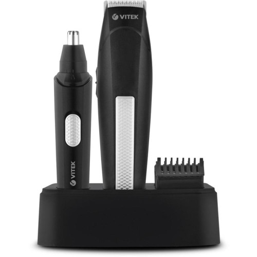 Триммер/ Триммер Vitek Euphoria VT-2550 черный (насадок в компл:3шт)
