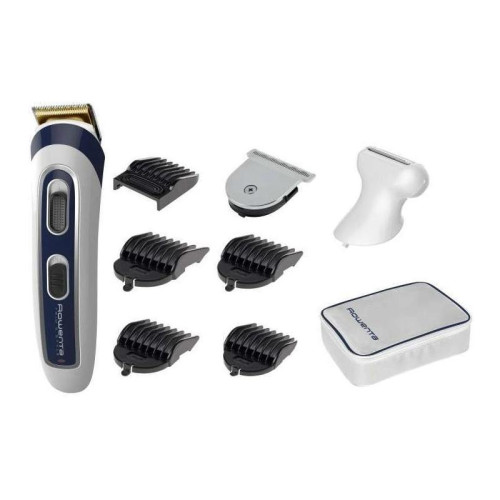 Триммер/ Триммер Rowenta TN9155F1 синий/серый (насадок в компл:7шт)