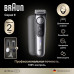 Триммер/ Триммер Braun BT9520 серебристый (насадок в компл:4шт)