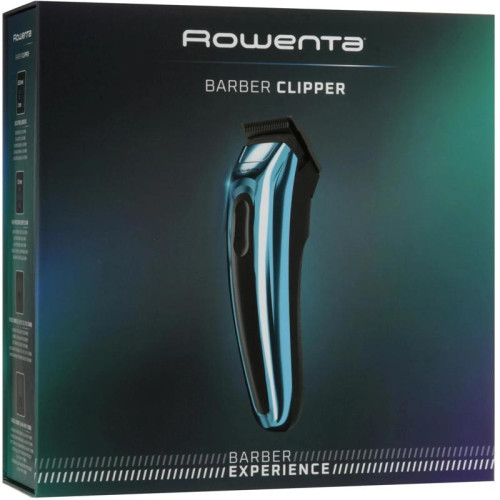 Машинка для стрижки/ Машинка для стрижки Rowenta TN1551E0 серебристый/черный (насадок в компл:12шт)