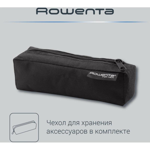 Триммер/ Триммер Rowenta Jungle TN8908F0 черный/бирюзовый (насадок в компл:3шт)