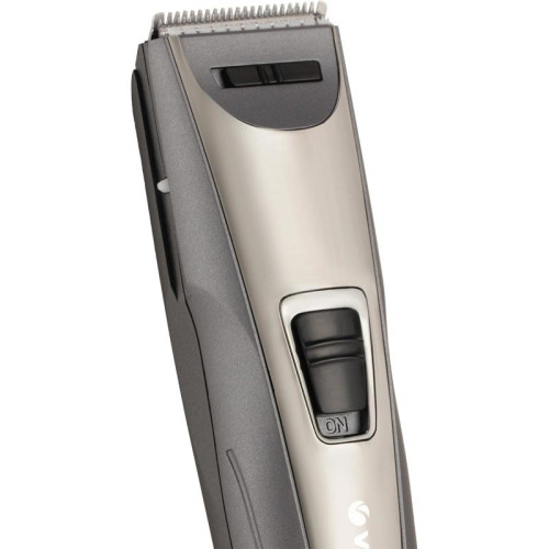 Машинка для стрижки/ Машинка для стрижки Vitek VT-2572 графитовый 3Вт (насадок в компл:2шт)