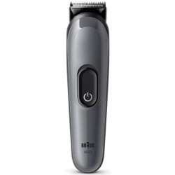 Триммер/ Триммер Braun AIO3500 серый (насадок в компл:3шт)