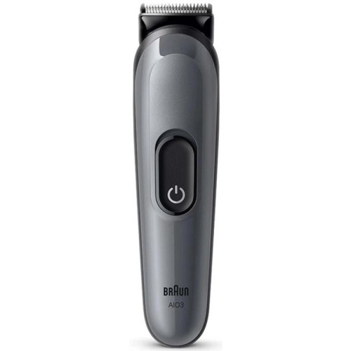 Триммер/ Триммер Braun AIO3500 серый (насадок в компл:3шт)