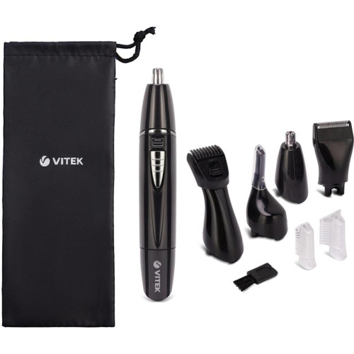 Триммер/ Триммер Vitek VT-2545 черный (насадок в компл:4шт)